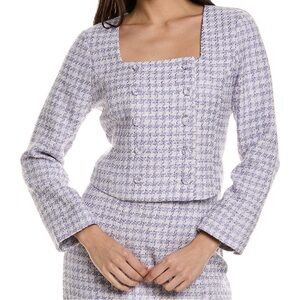 Favorite Daughter Lavender Tweed skirt suit
